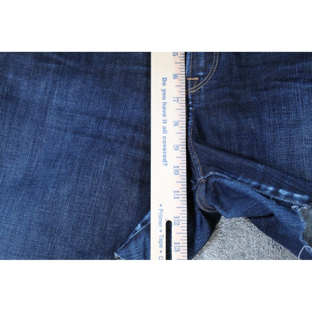 NWOT Lucky Brand Jeans‎ Shorts 16/33 Women Blue Distressed Made In USA Summer - Picture 9 of 14